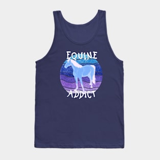 Equine addict N2 - frost Tank Top